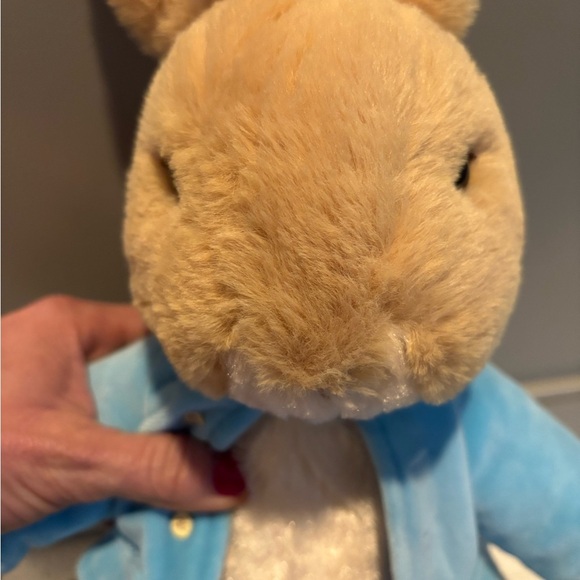 Peter Rabbit Plush Toy with Blue Jacket - Picture 2 of 5